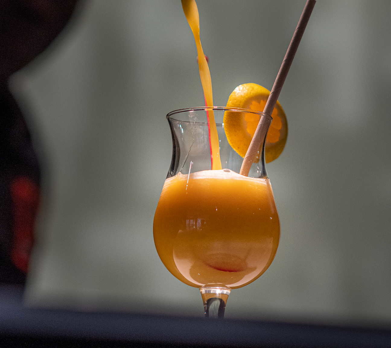 Cocktail orange - hotel restaurant landes - Thermes de l'Avenue