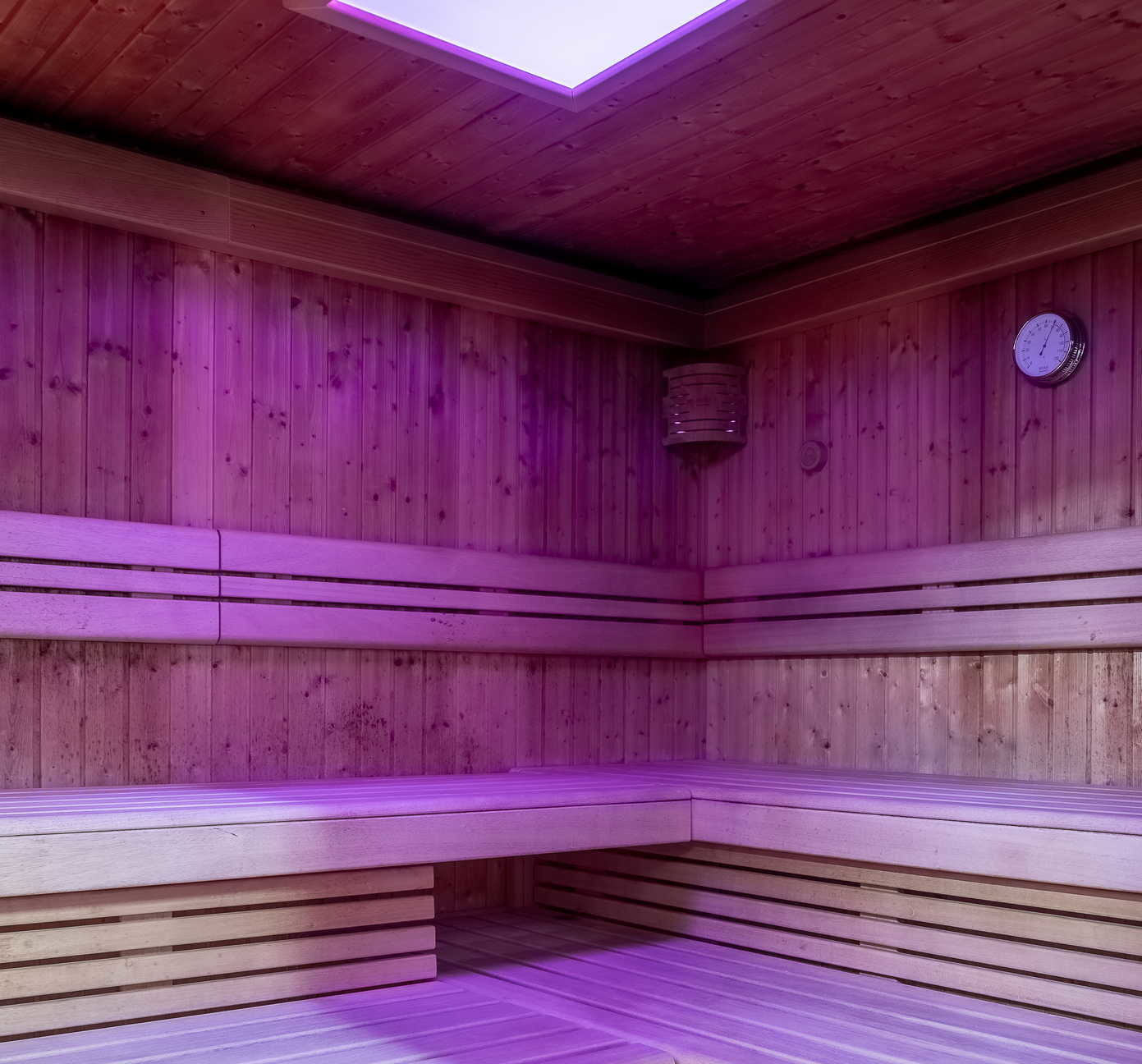 Sauna avec banquettes - spa dax - Thermes de l'Avenue